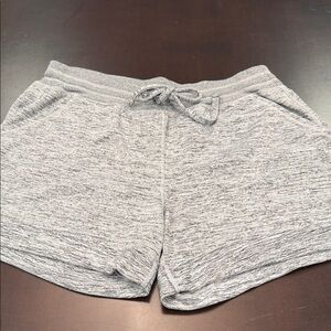 90 Degree By Reflex Light Gray Women's Athletic Shorts